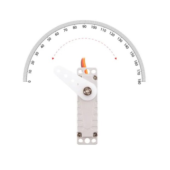 Hot Sales KST HS08B 6.0Kgf.cm 0.09sec HV Digital Metal Gear RC Model Coreless Motor for RC Glider Wing